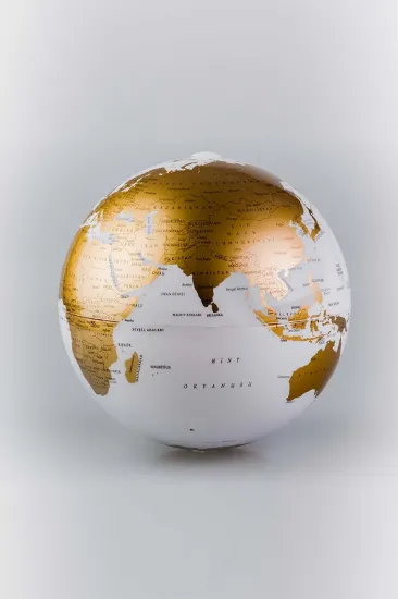 Gürbüz Dönen Küre 15 CM Gold 42155 resmi