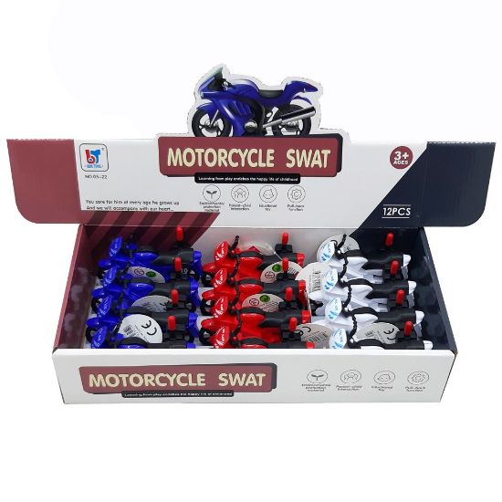 Canem Çekbırak Motosiklet 10 CM 05-22 (12 Adet) resmi