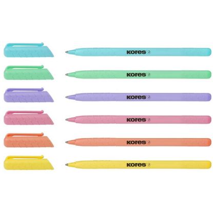 Kores Tükenmez Kalem Çok Renkli 50 Li 37086 (50 Adet) resmi