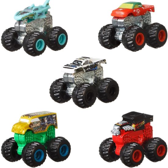 Hot Wheels Monster Trucks Mini Arabalar Sürpriz Paket GPB72 resmi