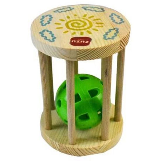 Zuzu Oyuncak Ahşap Kafes Çıngırak 04138 resmi