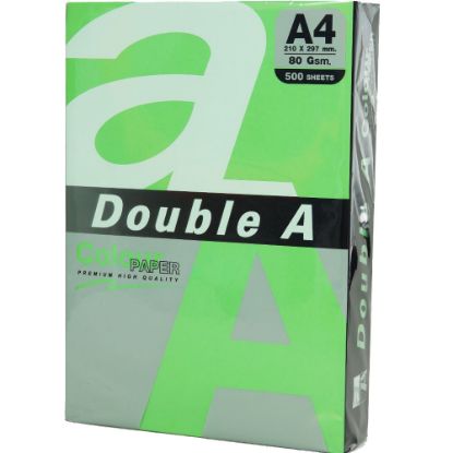 Double A Renkli Kağıt 500 LÜ A4 80 GR Pastel Zümrüt Yeşili resmi