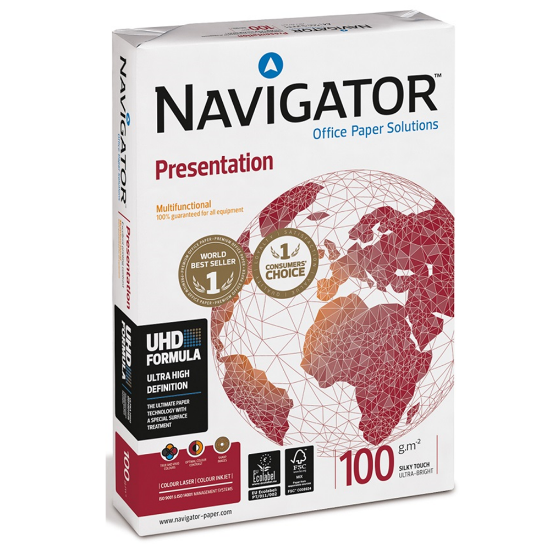 Navigator Gramajlı kağıt Presentation 500 LÜ A3 100 GR Beyaz resmi