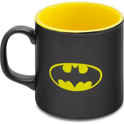 Mabbels Kupa Batman Mug Dış Siyah İç Sarı Mug-383888 No:691410 resmi