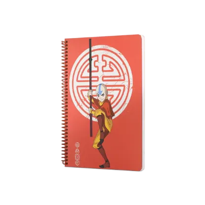 Mabbels Spiralli Defter Avatar Aang Kırmızı 80 YP 17x24 DFT-388616 resmi