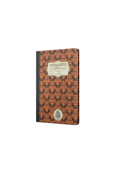 Mabbels Sert Kapak Butik Defter Harry Potter Hogwarts Hafflepuf Kahverengi 80 YP 15x21 DFT-388180 resmi