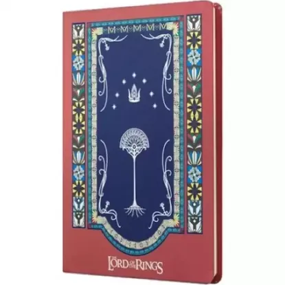 Mabbels Sert Kapak Butik Defter Lotr Maden Kapı Kırmızı 80 YP 15x21 DFT-388067 resmi