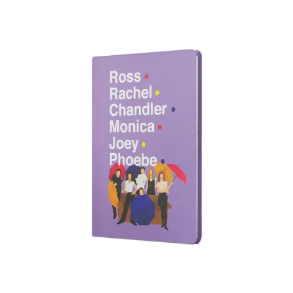 Mabbels Sert Kapak Butik Defter Friends Central Perk Karakter İsmi Lila 80 YP 15x21 DFT-388005 resmi