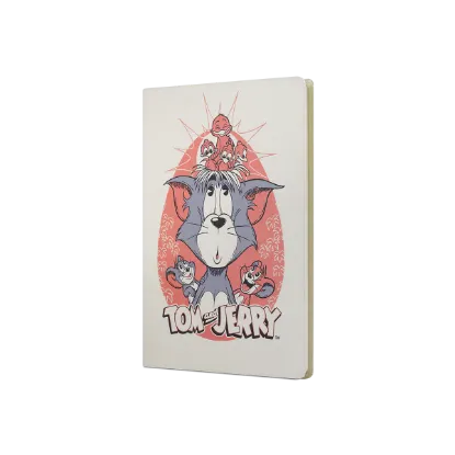 Mabbels Sert Kapak Butik Defter Tom And Jerry Krem 80 YP 15x21 DFT-388111 resmi
