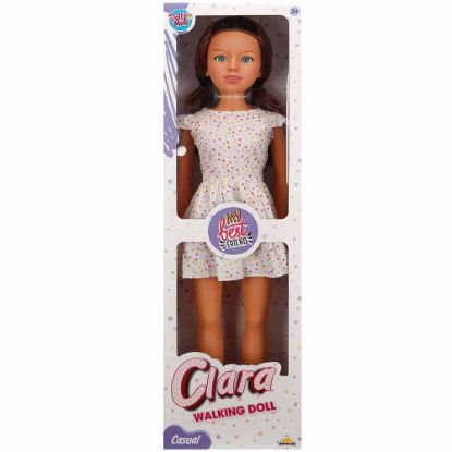 Sunman Yürüyüş Arkadaşım Clara Casual Walkıng Doll 80 cm resmi