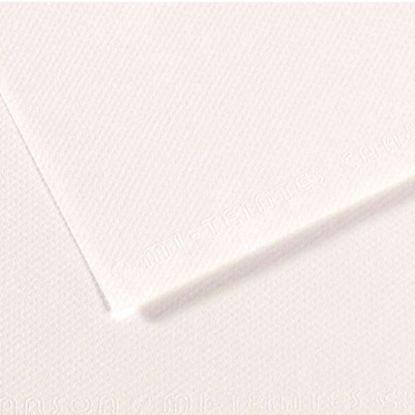 Canson Fon Kartonu (Dokulu) Mı-Teıntes Sh Canmt 50x65 160 GR Whıt 180 (10 Adet) resmi