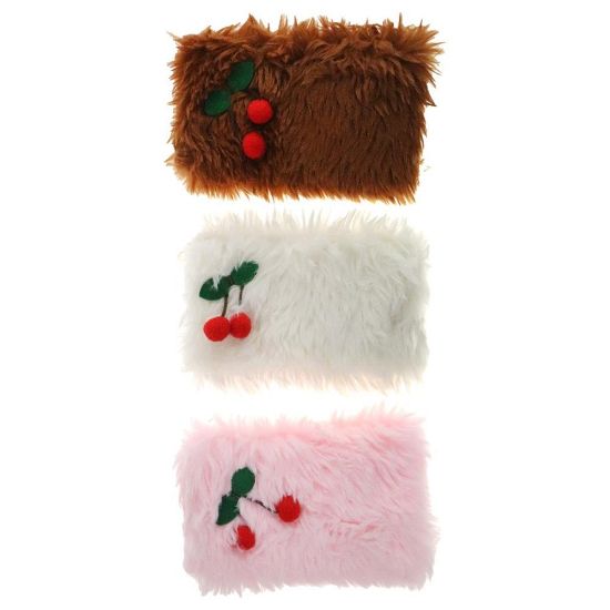 Dolphin Kalem Çantası Peluş Fashıon Kiraz PC-632 resmi