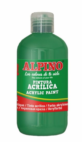 Alpino Akrilik Boya 250 ML Yeşil DV-000208 resmi