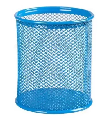 Mas Kalemlik Metal Perforeli Silindir Bebe Mavi 500 resmi