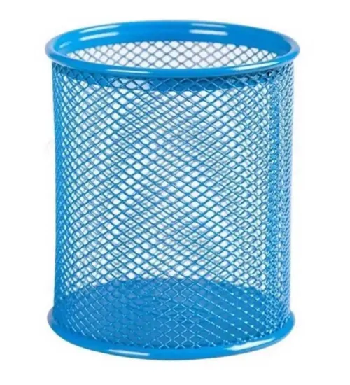 Mas Kalemlik Metal Perforeli Silindir Bebe Mavi 500 resmi