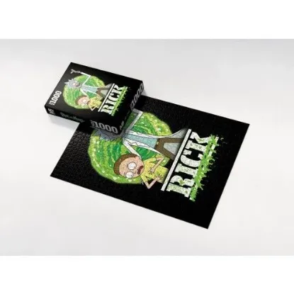 Mabbels Puzzle 1000 Parça Rick And Morty Portral PZL-388753 resmi