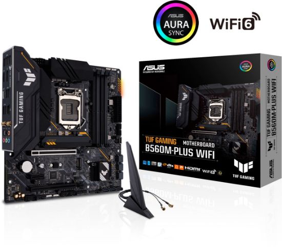 Asus TUF Gaming B560M-PLUS 5000mhz(OC) RGB M.2 1200p mATX Anakart resmi