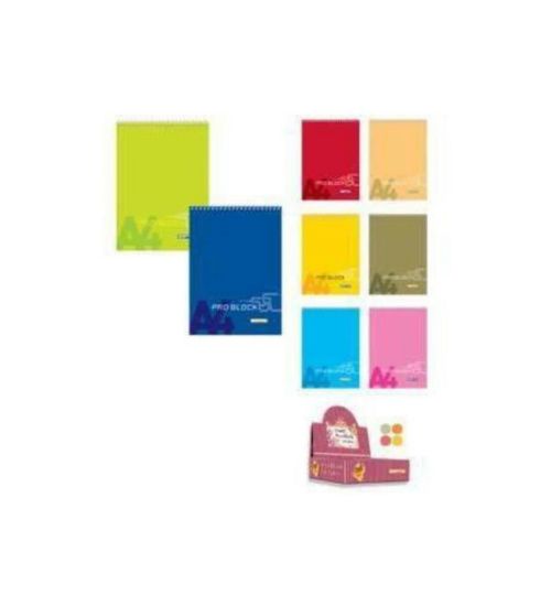 Klas Bloknot Spiralli Plastik Kapak Kareli 72 YP A6 (12 Adet) resmi