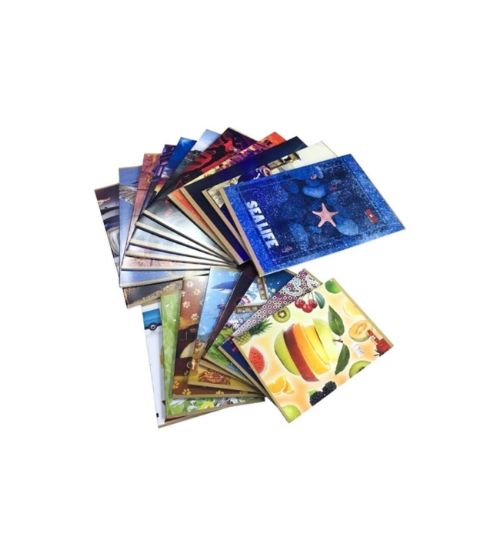 Komeks Spiralli Defter Plastik Kapak 5+2 Seperatörlü Kareli-Çizgili 280 YP A4 resmi