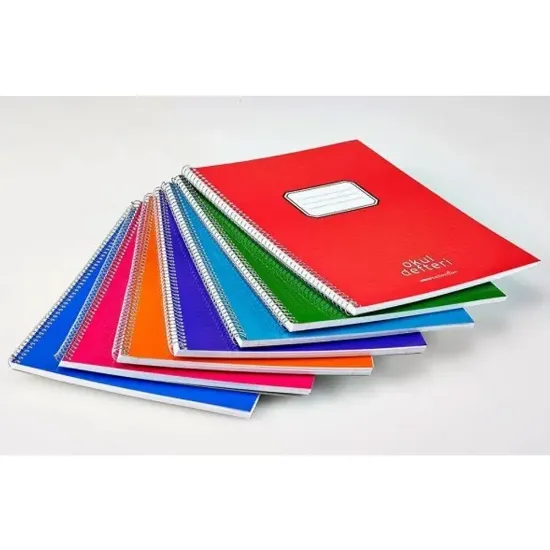 Komeks Formalı Defter (Dikişli) Karton Kapak Çizgili 120 YP A4 120/1 (6 Adet) resmi