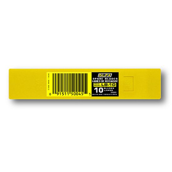 Olfa Maket Bıçağı Yedek Geniş LB-10 (10 Adet) resmi