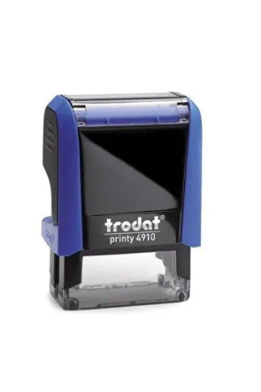 Trodat Standart Kaşe Otomatik 26x09 Karışık Kasa Mavi Keçe 4910 resmi