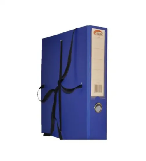 Elba Klasör ipli Plastik DMO Geniş Mavi (1 Adet) resmi