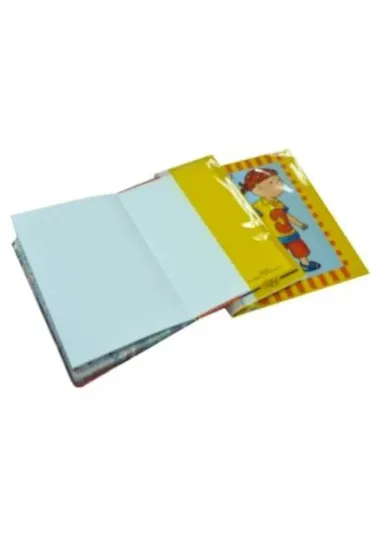 Alfa Hazır Kaplık Defter Kabı Caillou Simli A4 (25 Adet) resmi