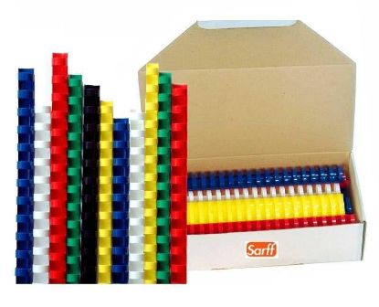 Sarff Spiral Plastik 25 SY 6 MM Beyaz 15202005 (100 Adet) resmi