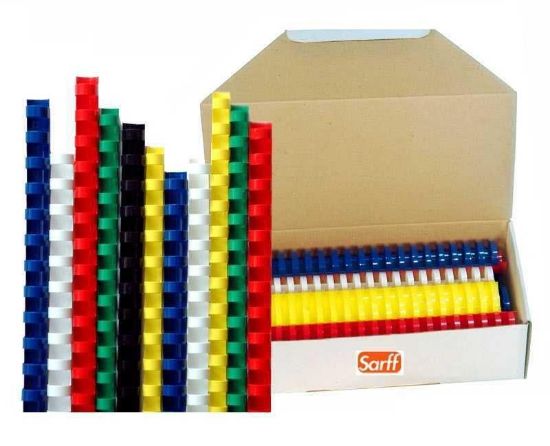 Sarff Spiral Plastik 25 SY 6 MM Beyaz 15202005 (100 Adet) resmi