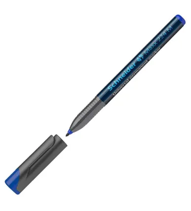 Schneider Asetat Kalemi Permanent M Seri 1 MM Mavi 224 (10 Adet) resmi