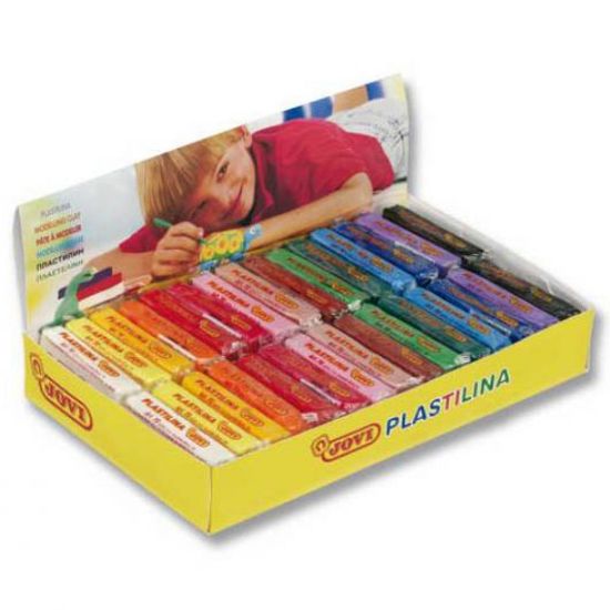 Jovi Oyun Hamuru Plaka 50 GR 15 Renk 70/30 (30 Adet) resmi