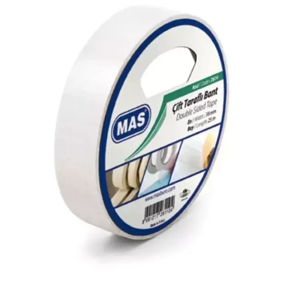 Mas Çift Taraflı Bant 38x25 Mt 2614 resmi