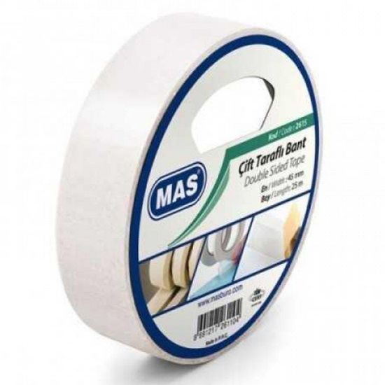 Mas Çift Taraflı Bant 45x25 Mt 2615 resmi