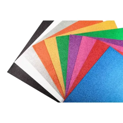 Ticon Fon Kartonu Simli 50x70 139677 (25 Adet) resmi