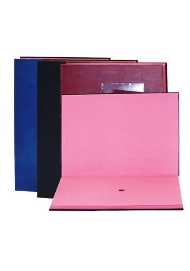 Bafix İmza Dosyası ( Defteri ) Suni Deri 16 YP 32 Syf Lacivert resmi