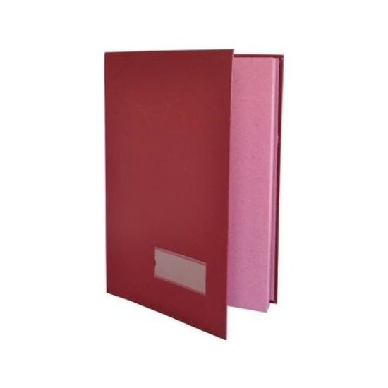 Bafix İmza Dosyası ( Defteri ) Suni Deri 20 YP 40 Syf Bordo resmi