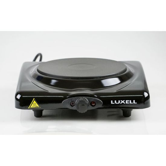 Luxell LX-7115 Siyah Hotplate Tekli Elektrikli Set Üstü Ocak 1500w resmi