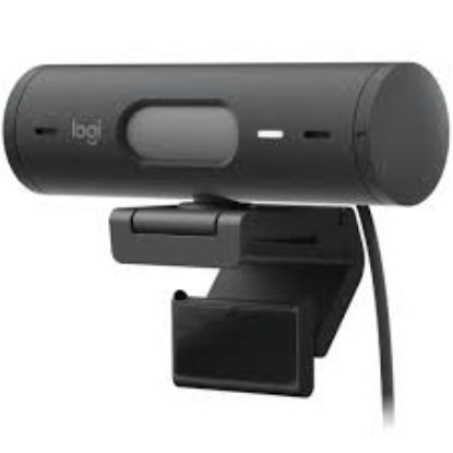 Logitech 960-001422 Brio 500 Full HD 1080p/30 Fps Mikrofonlu Siyah Webcam resmi