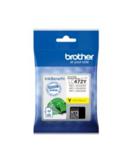 Brother LC472Y Yellow Sarı 550 Sayfa Kartuş MFC-J2340/J3540/J3940 resmi