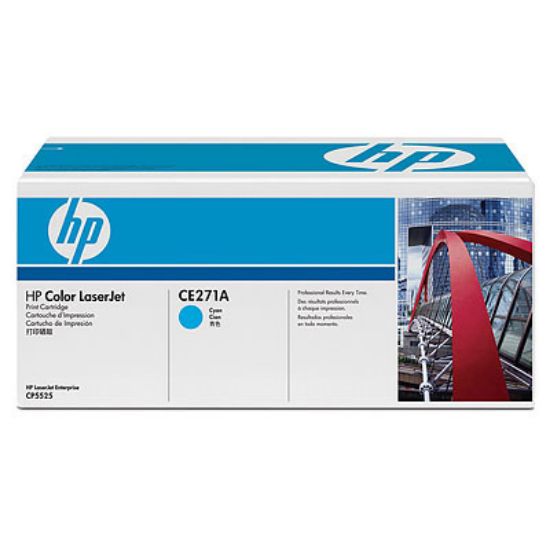HP 650A Cyan Mavi 15.000 Sayfa Toner CE271A resmi