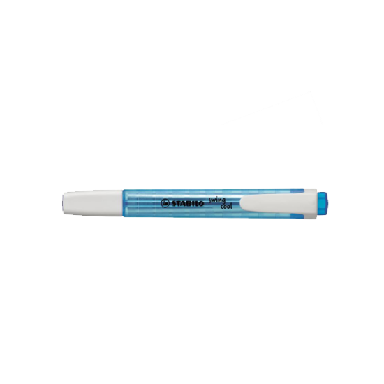 Stabilo Fosforlu Kalem Swing Cool Mavi 275/31 (10 Adet) resmi