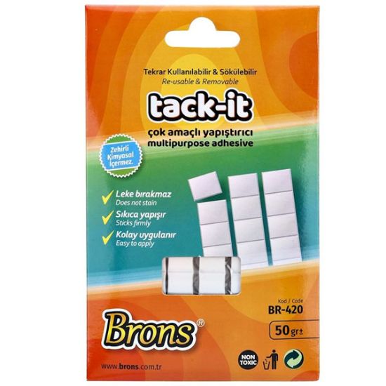 Brons Hamur Yapıştırıcı Tack-it 50 GR BR-420 resmi
