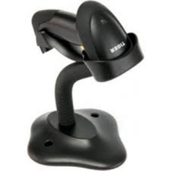 Tiger RS52 2D Bluetooth + 2.4Ghz Karekod Kablosuz Barkod Okuyucu+Credle resmi