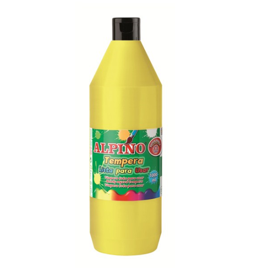 Alpino Sulu Boya Tempera Sarı 500 ML DM010171 resmi