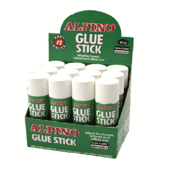 Alpino Stick Yapıştırıcı Solventsiz 44 GR GS000040 (12 Adet) resmi