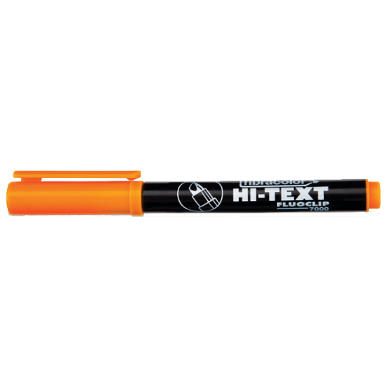 Hi-Text Fosforlu Kalem Turuncu Kalem Tipi 7000 (20 Adet) resmi