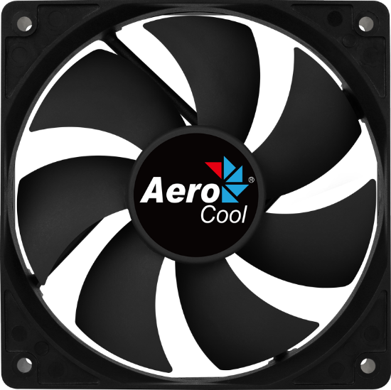 Aerocool AE-CFFR120PBK Force 12cm PWM 4Pin Siyah Sessiz Fan resmi