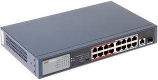 Hikvision DS-3E1318P-EI 16 Port 10/100/1000 Mbps Gigabit Switch resmi