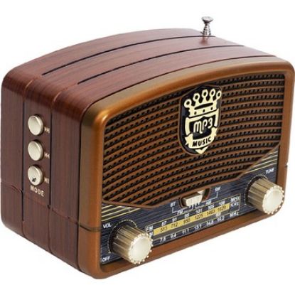 Everton Rt-307  Bluetooth Fm/Usb/Tf/Aux Nostaljik Radyo resmi